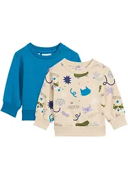 Baby sweater (set van 2), bonprix