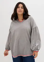 Tuniek van materiaalmix, bonprix