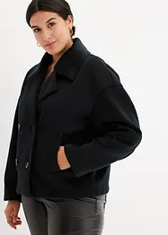 Korte peacoat in wollen look, bonprix