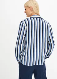 Gedessineerde blouse van satijn, bonprix