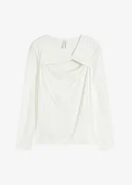 Longsleeve met cut-out, bonprix