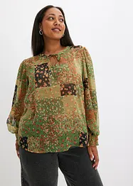 Gedessineerde blouse, bonprix