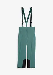 Outdoor thermo skibroek met afneembare bretels, waterdicht, straight, bonprix
