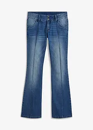 Flared jeans met low waist, bonprix