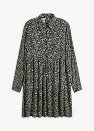 Crêpe blousejurk van viscose, bonprix