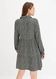 Crêpe blousejurk van viscose, bonprix