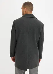 Korte coat met wol, bonprix