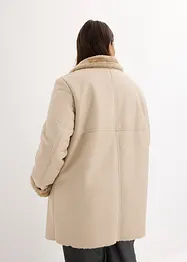 Imitatie lammy coat, bonprix