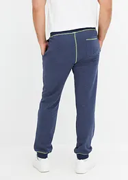 Joggingbroek in denim look met contrastdetails, bonprix