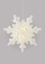 LED hangdecoratie papieren sneeuwvlok, bonprix