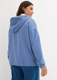 Hoodie met tunneltje in de onderrand, bonprix