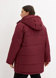 Gewatteerde parka met knoopsluiting opzij, bonprix