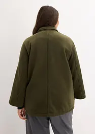 Jas in wollen look, bonprix