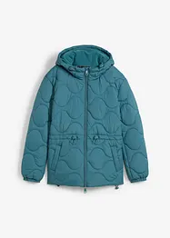 Gewatteerde jas met capuchon, bonprix
