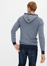 Vest met capuchon van puur katoen, bonprix