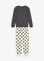 Meisjes pyjama met biologisch katoen (2-dlg. set), bonprix
