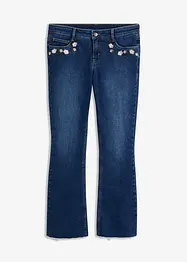 Jeans met mid waist, bonprix