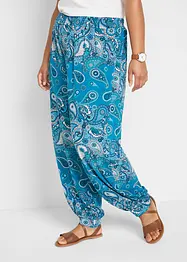 Gedessineerde jersey harembroek van soepele viscose, bonprix