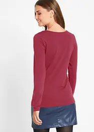 Longsleeve met ronde hals, bonprix