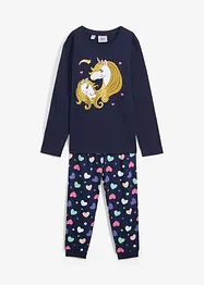 Pyjama van biologisch katoen (2-dlg. set), bonprix