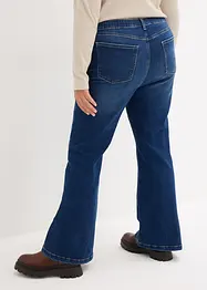 Flared jeans met high waist en comfortband, bonprix