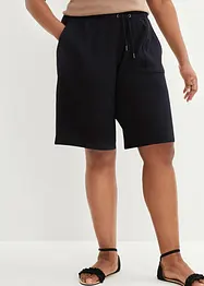 Sweat short met zakken, bonprix