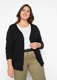 Basic vest met knoopsluiting, bonprix