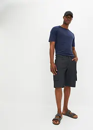 Cargo bermuda van puur katoen, relaxed fit, bonprix