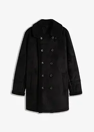 Korte imitatie lammy coat, bonprix