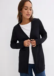 Kort shirtvest, lange mouw, bonprix