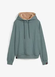 Thermo hoodie met teddy voering, bonprix