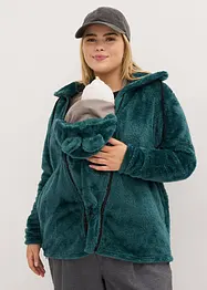 Knuffelzacht 3-in-1 zwangerschapsvest / draagvest van fleece, bonprix