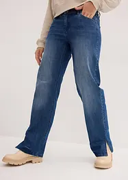 Wide leg jeans met high waist comfortband, bonprix