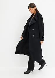 Trenchcoat in wollen look, bonprix