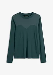 Longsleeve met mesh, bonprix