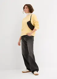 Oversized sweater van katoen, bonprix