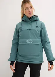 Waterdichte outdoor instap ski-jas met fleece voering, oversized, bonprix