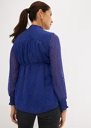 Zwangerschaps- en voedingsblouse van chiffon, bonprix