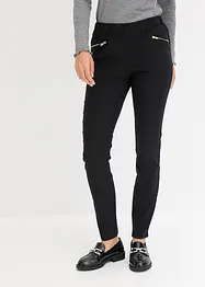 Bengaline stretch broek met ritszakken, bonprix