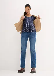 Zwangerschapsshirt (set van 2) met biologisch katoen, bonprix