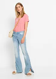 T-shirt in een viscosemix, bonprix