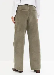 Wijde corduroy stretch broek, bonprix