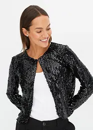 Gebreide jurk met glittereffect, bonprix