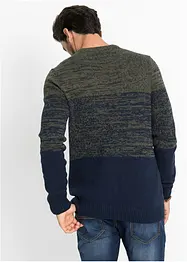 Gebreide trui comfort fit van katoen, bonprix