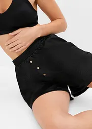 Geweven pyjamashort van satijn, bonprix