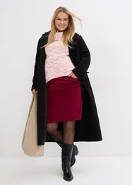 Stretch corduroy rok, bonprix