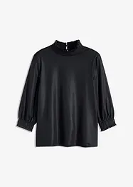 Longsleeve van imitatieleer, bonprix