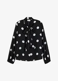 Blouse met strik, bonprix
