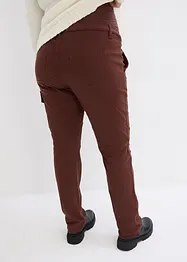 Zwangerschapsbroek met biologisch katoen, straight, bonprix
