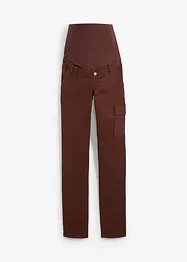 Zwangerschapsbroek met biologisch katoen, straight, bonprix